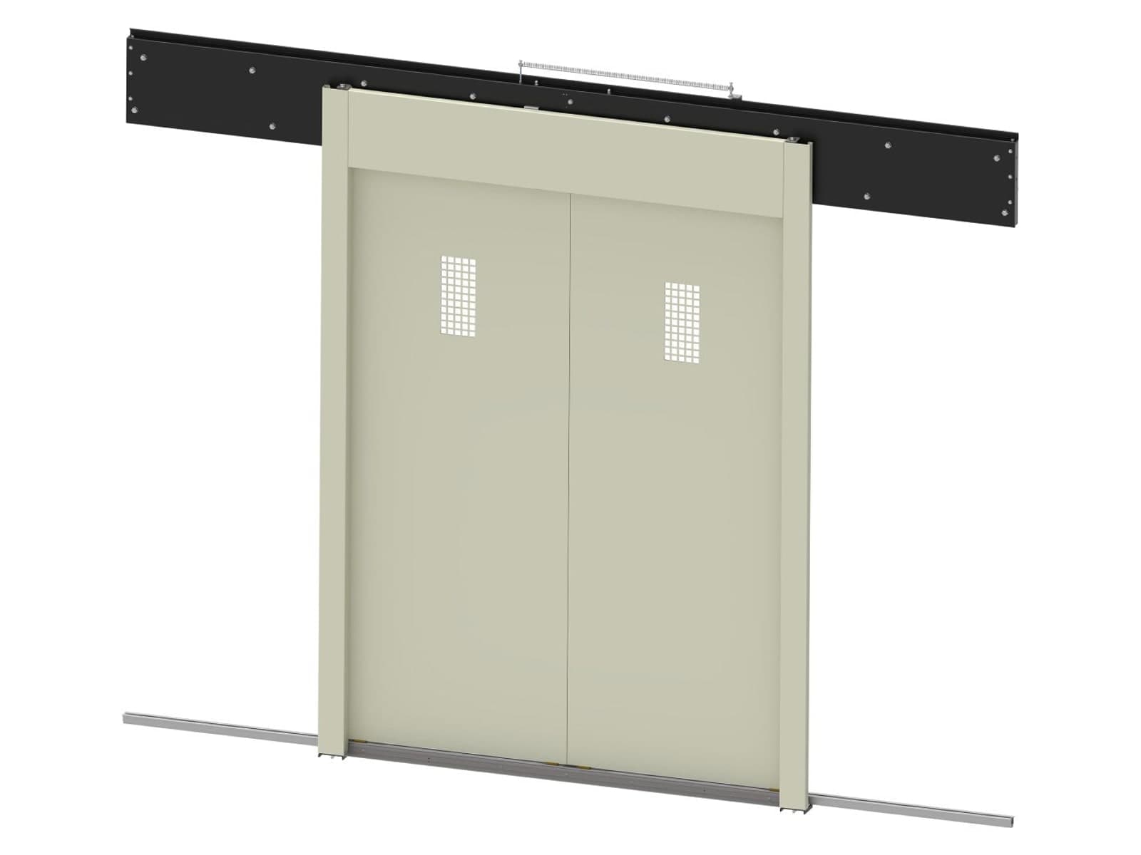 2 Panel Automatic Elevator Door