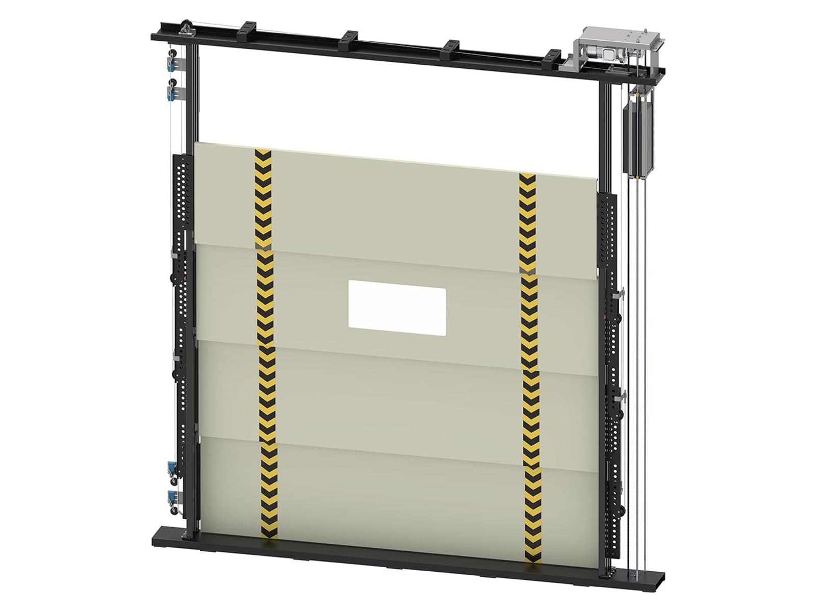 4 Panel Vertical Automatic Elevator Door