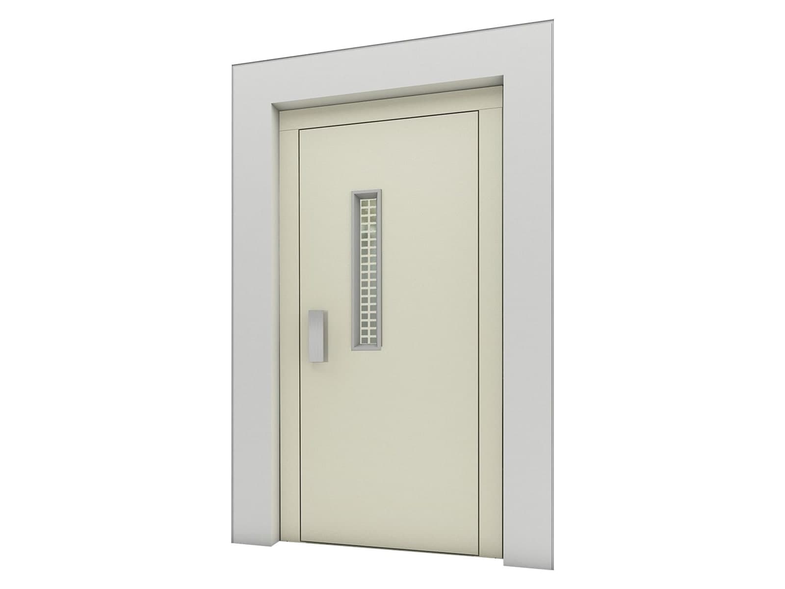 Semi-Automatic Swing Elevator Door